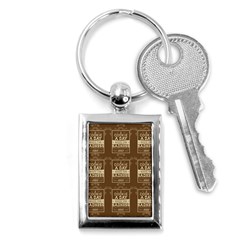 A Cookie A Day Keeps Sadness Away Key Chain (rectangle) by DinzDas