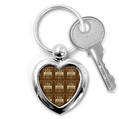 A Cookie A Day Keeps Sadness Away Key Chain (heart) by DinzDas