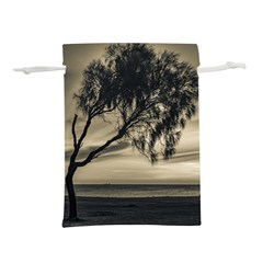 Coast Sunset Scene, Montevideo, Uruguay Lightweight Drawstring Pouch (m) by dflcprintsclothing