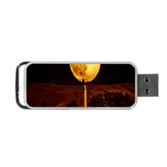 Moon Road Portable Usb Flash (two Sides) by Sparkle