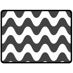 Copacabana  Double Sided Fleece Blanket (large)  by Sobalvarro
