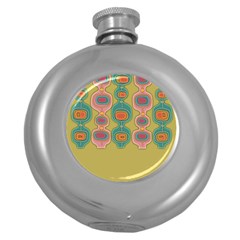Americana 2 Round Hip Flask (5 Oz) by emmamatrixworm