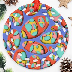 Urban Design  Ornament (round Filigree) by emmamatrixworm