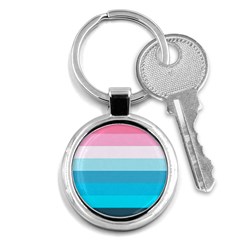 Sea And Sunset Key Chain (round) by tmsartbazaar