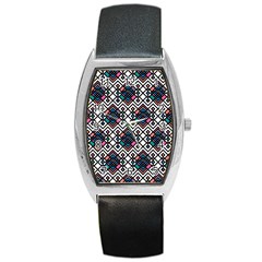 Boho Geometric Barrel Style Metal Watch by tmsartbazaar