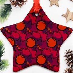 Abstract Camo Ornament (star) by tmsartbazaar