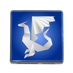 Origami Dragon Memory Card Reader (square 5 Slot) by HermanTelo