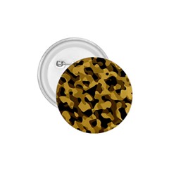 Black Yellow Brown Camouflage Pattern 1 75  Buttons by SpinnyChairDesigns