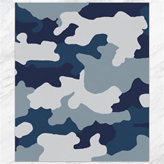 Camo Blue Canvas 20  X 24  by MooMoosMumma