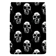 Black And White Skulls Removable Flap Cover (s) by SpinnyChairDesigns