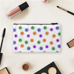 Cartoon Corona Virus Covid 19 Cosmetic Bag (Small) Back