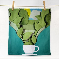 Illustrations Drink Face Towel by HermanTelo