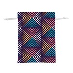 Vintage Motif Design Lightweight Drawstring Pouch (S) Front