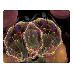 Fractal Geometry Double Sided Flano Blanket (large)  by Sparkle