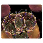 Fractal Geometry Double Sided Flano Blanket (Small)  50 x40  Blanket Front