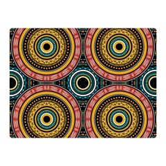 Aztec Multicolor Mandala Double Sided Flano Blanket (mini)  by tmsartbazaar