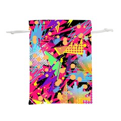 Psychedelic Geometry Lightweight Drawstring Pouch (m) by Filthyphil