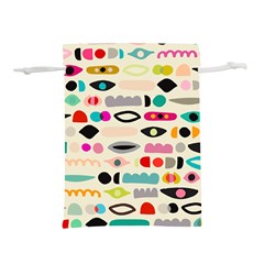 Scandinavian Folk Art Eye Spy Lightweight Drawstring Pouch (l) by andStretch