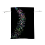 Galaxy Space Lightweight Drawstring Pouch (L) Back