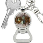 Digital Geometry Bottle Opener Key Chain Front