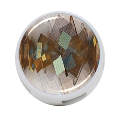 Digital Geometry 4-port Usb Hub (two Sides) by Sparkle