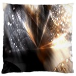 Digital Geometry Large Flano Cushion Case (One Side) Front