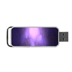 Violet Spark Portable Usb Flash (two Sides) by Sparkle