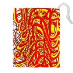 Fire On The Sun Drawstring Pouch (5xl) by ScottFreeArt