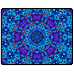Motif Fleece Blanket (medium)  by Sobalvarro