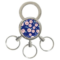 Floral 3-ring Key Chain by Sobalvarro