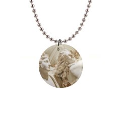 Apollo And Daphne Bernini Masterpiece, Italy 1  Button Necklace by dflcprintsclothing