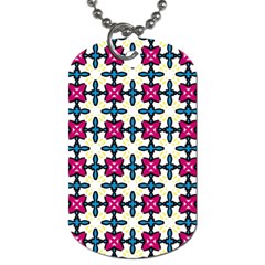 Geometric Dog Tag (two Sides) by SychEva
