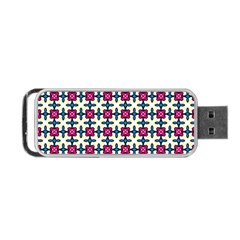Geometric Portable Usb Flash (one Side) by SychEva