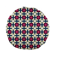 Geometric Standard 15  Premium Flano Round Cushions by SychEva