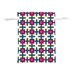 Geometric Lightweight Drawstring Pouch (l) by SychEva