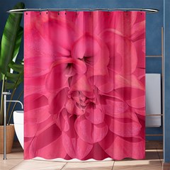 Beauty Pink Rose Detail Photo Shower Curtain 60  X 72  (medium)  by dflcprintsclothing