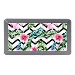 Zigzag Flowers Memory Card Reader (mini) by goljakoff