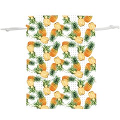 Tropical Pineapples  Lightweight Drawstring Pouch (xl) by goljakoff