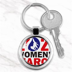 Womens March Key Chain (round) by happinesshack