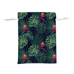 Tropical Flowers Lightweight Drawstring Pouch (s) by goljakoff