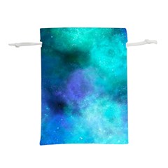 Blue Galaxy Lightweight Drawstring Pouch (m) by Dazzleway