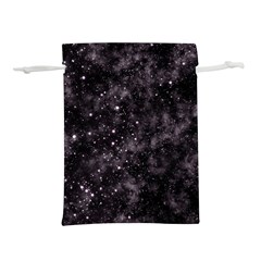 Pink Gray Galaxy Lightweight Drawstring Pouch (s) by Dazzleway