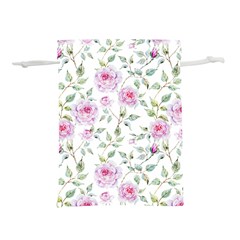 Rose Flowers Lightweight Drawstring Pouch (s) by goljakoff