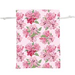 Rose flowers  Lightweight Drawstring Pouch (XL) Back