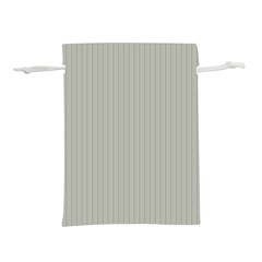 Silver Cloud Grey & Black - Lightweight Drawstring Pouch (s) by FashionLane