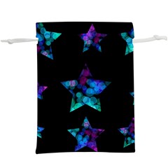 Mermaid Stars  Lightweight Drawstring Pouch (xl) by Dazzleway