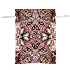 Pink Pattern  Lightweight Drawstring Pouch (xl) by Dazzleway