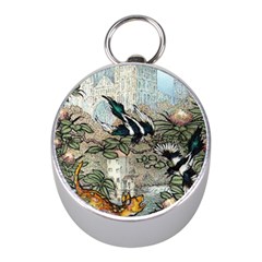 The Spotted Dog - By Larenard Mini Silver Compasses by LaRenard