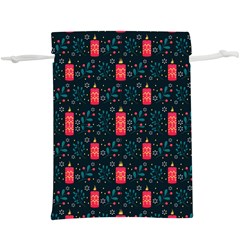 Christmas Candles  Lightweight Drawstring Pouch (xl) by designsbymallika