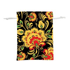 Vintage Khokhloma Lightweight Drawstring Pouch (s) by goljakoff
